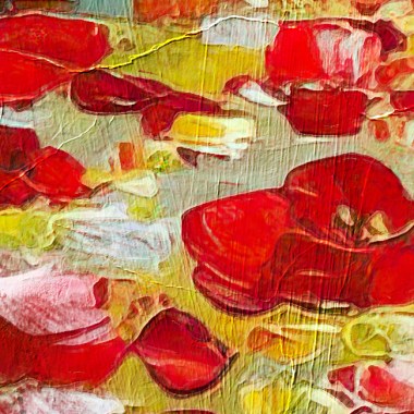 Slaapbol Bloemen schilderij kopen online